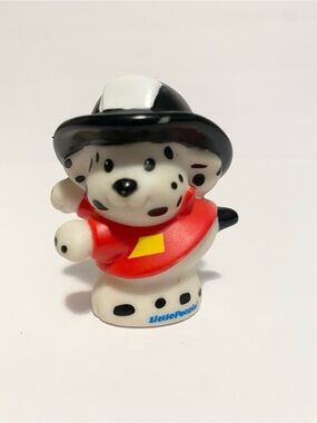 Little People Firefighter Dalmatian Puppy Dog Toy Figure Fisher Price 4/$20 🛑